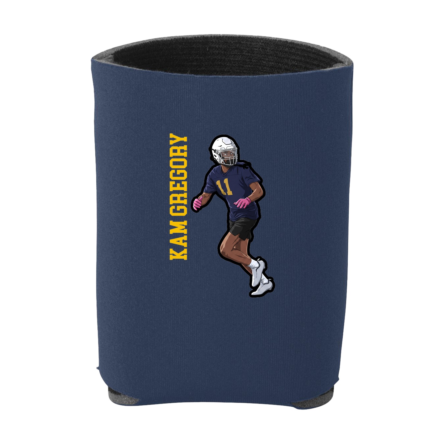 Can Holder — Name Vertical in Navy