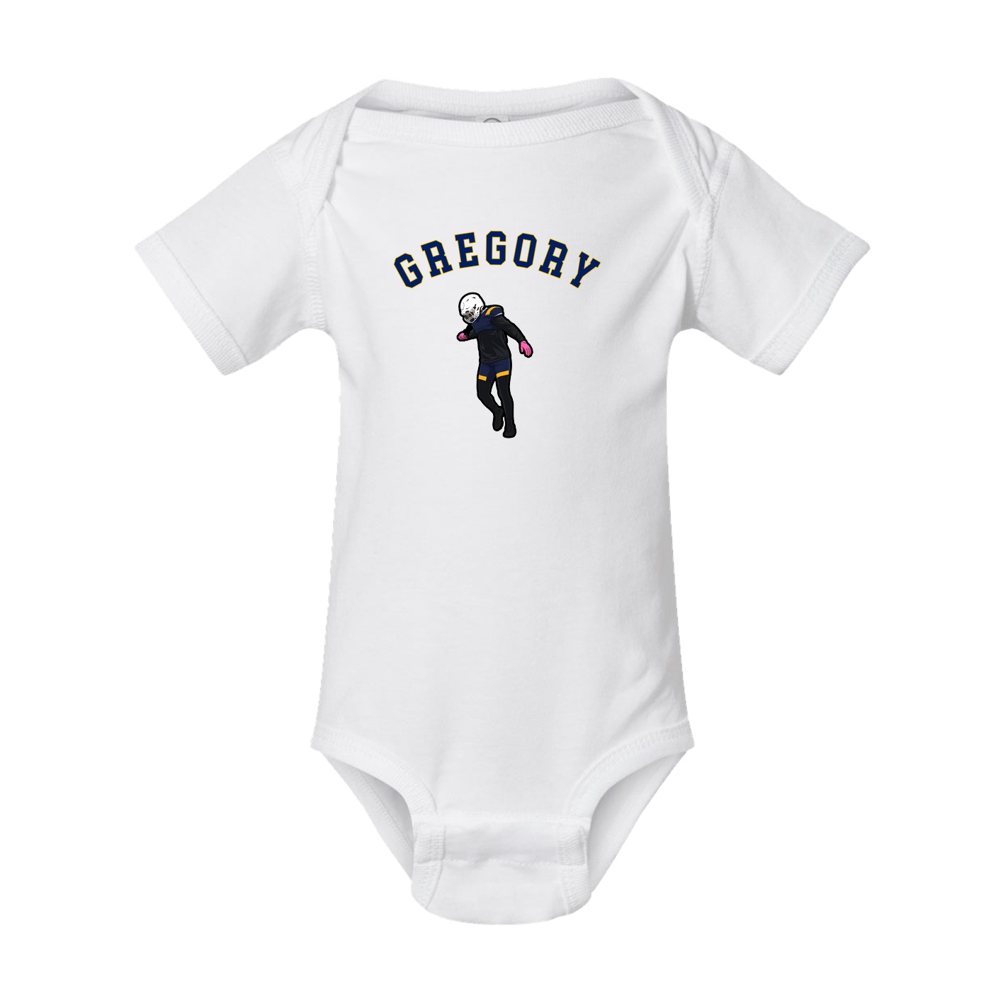 Baby Onesie — Shirsey Arch in White