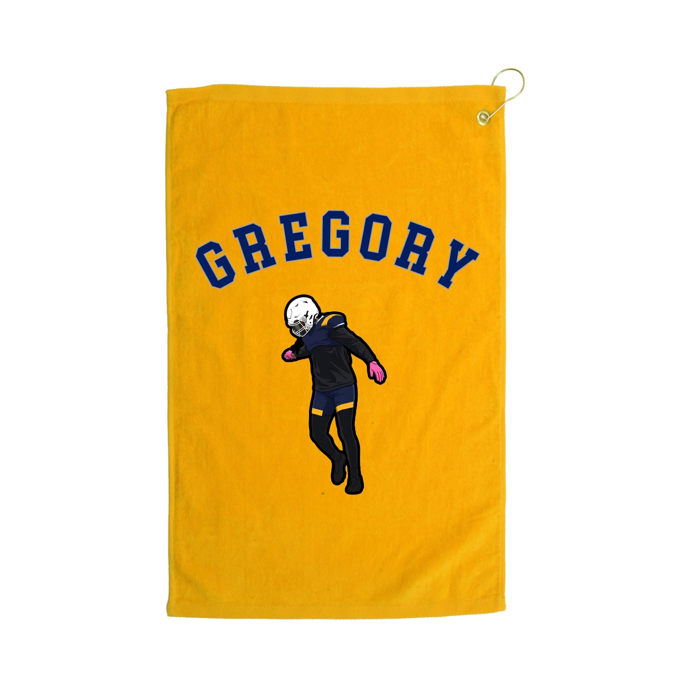 Golf Towel — Shirsey Arch in Gold