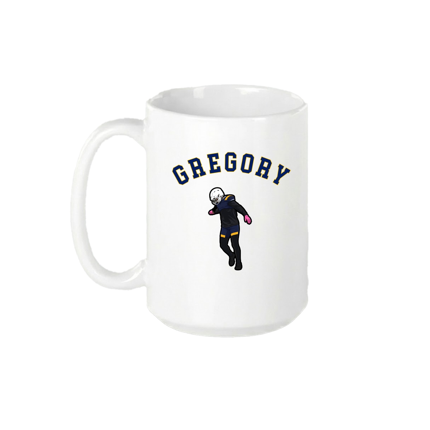 15oz Coffee Mug — Shirsey Arch in White