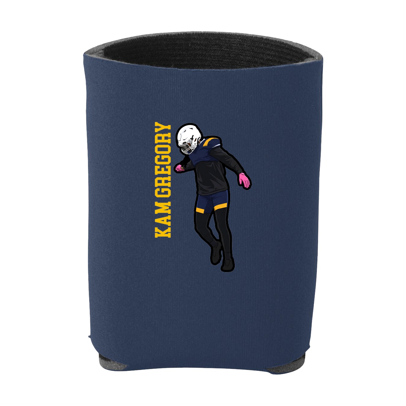 Can Holder — Name Vertical in Navy
