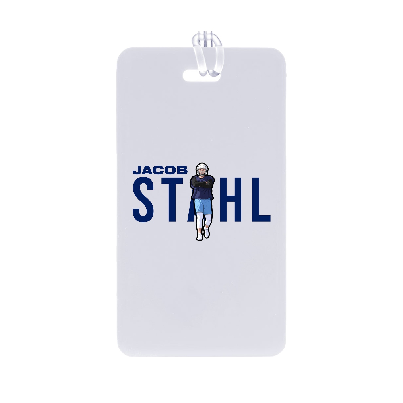 Bag Tag — Player Name in Classic