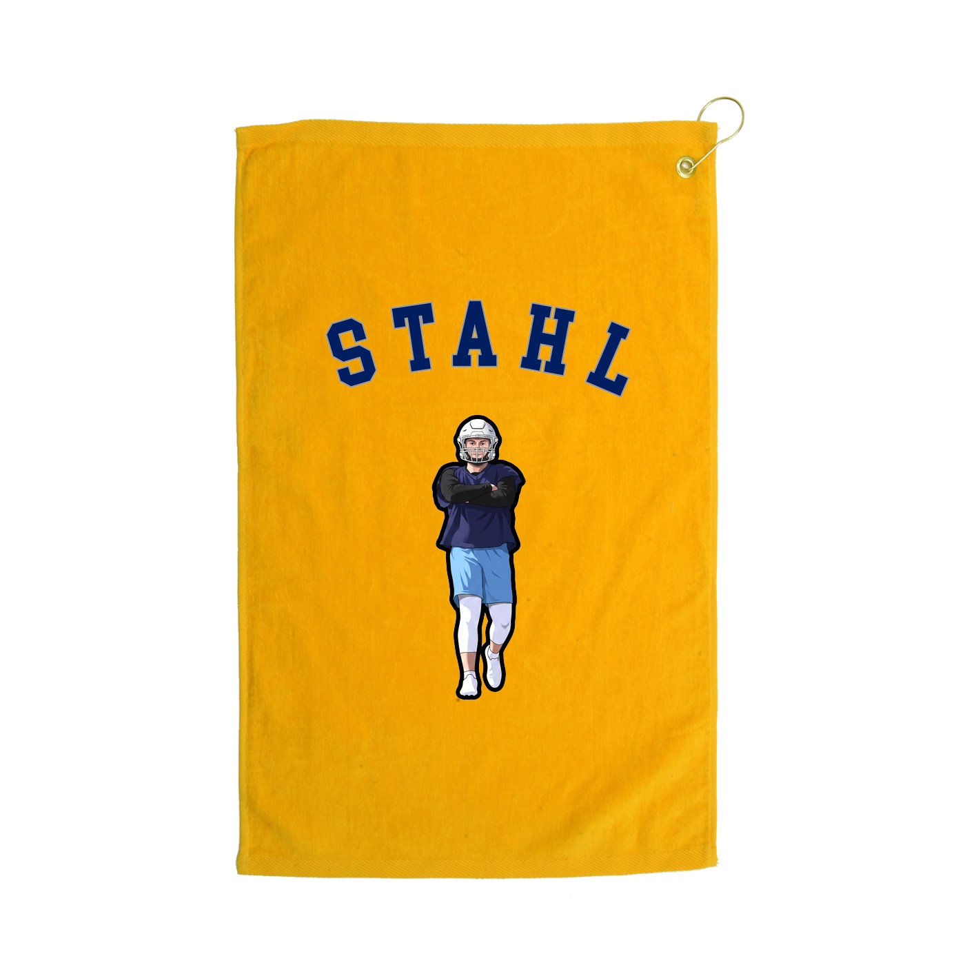 Golf Towel — Shirsey Arch in Gold