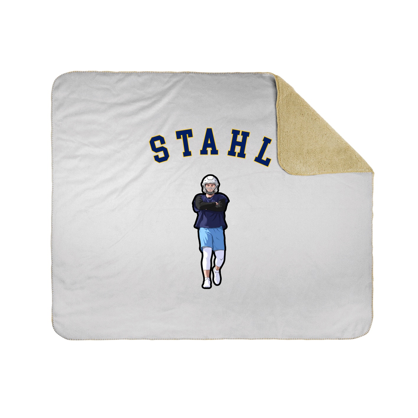 Throw Blanket — Shirsey Arch in White