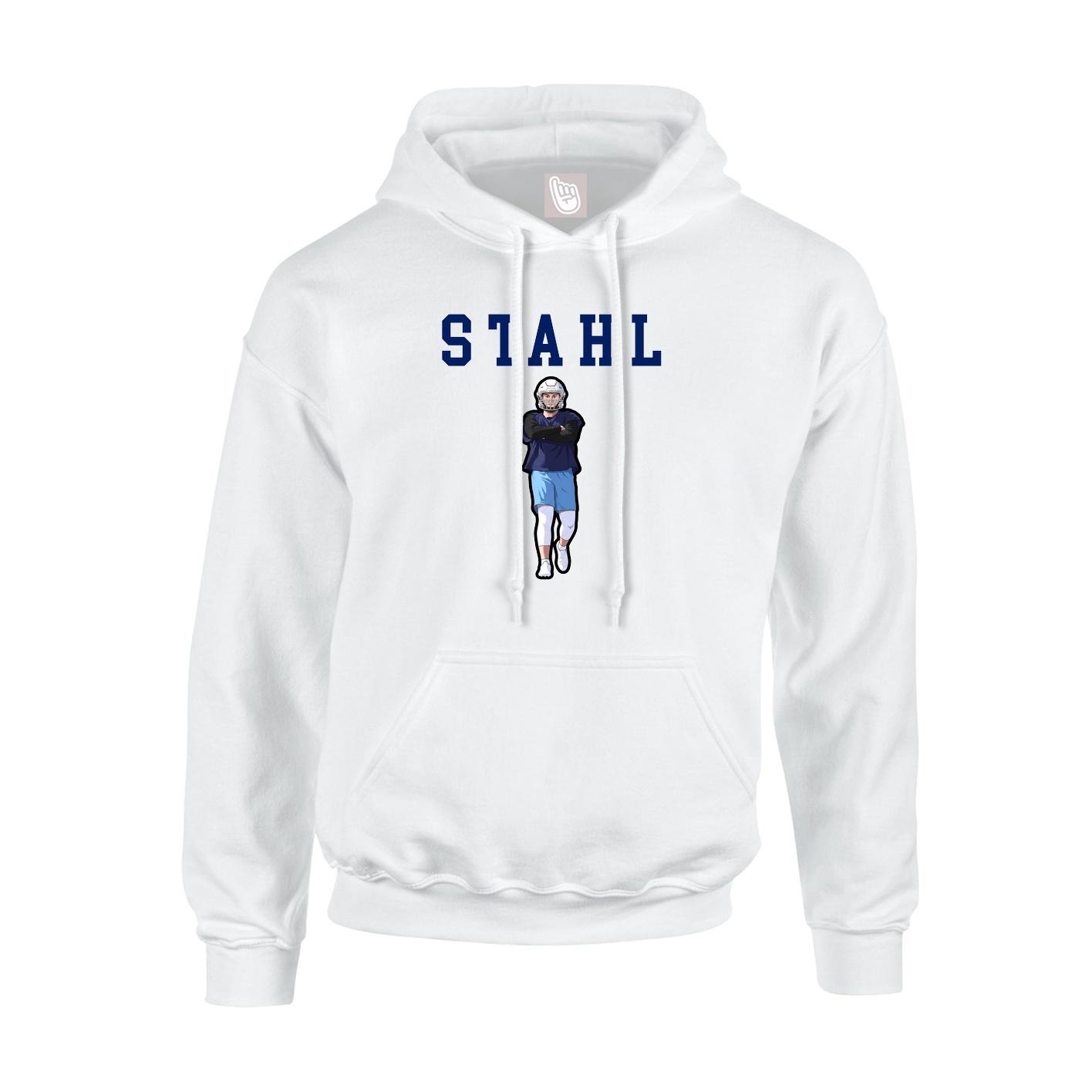Youth Hoodie — Shirsey in White