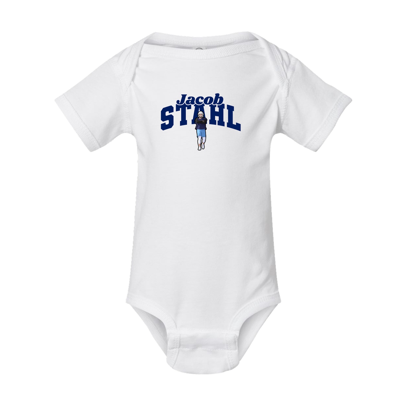 Baby Onesie — Signature Arch in White