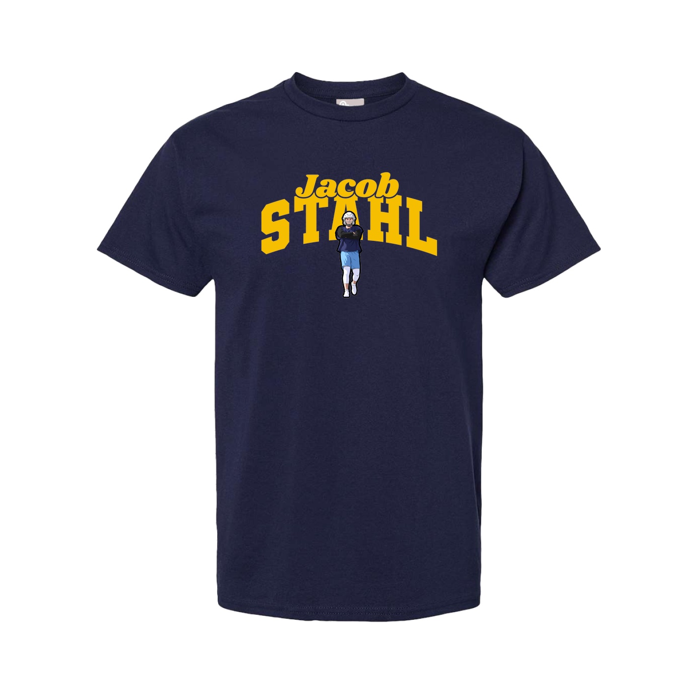 Youth Tee — Signature Arch in Navy