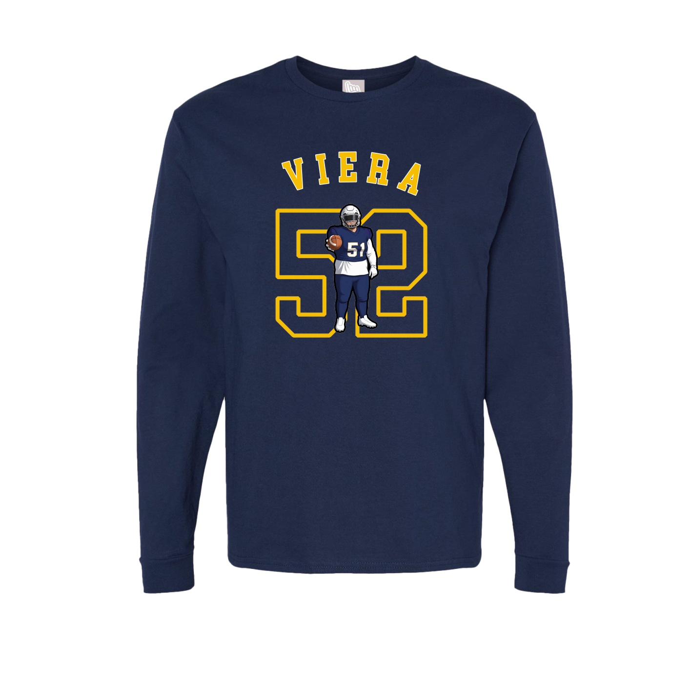Long Sleeve Tee — Shirsey Arch in Navy