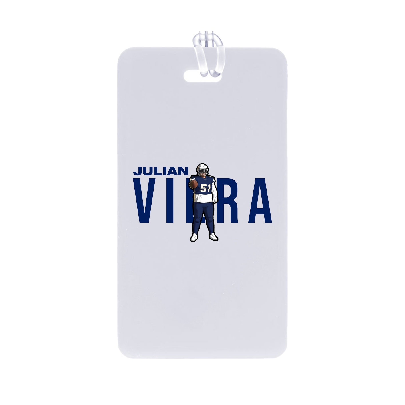 Bag Tag — Player Name in Classic