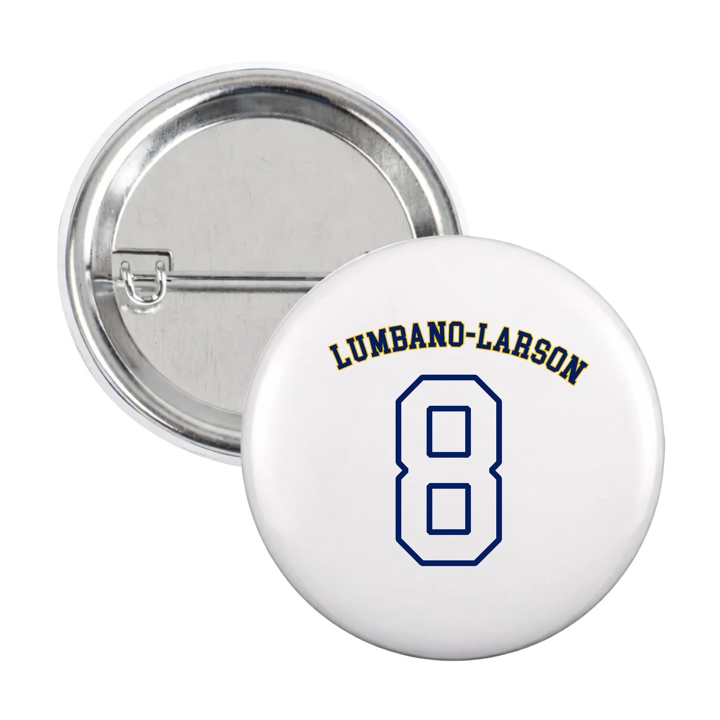 Game Day Button — Shirsey Arch in White