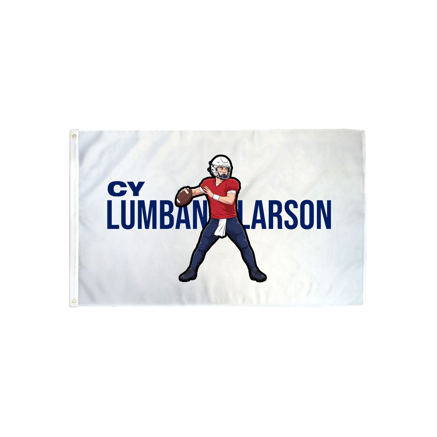 3x5 Flag — Player Name in Classic