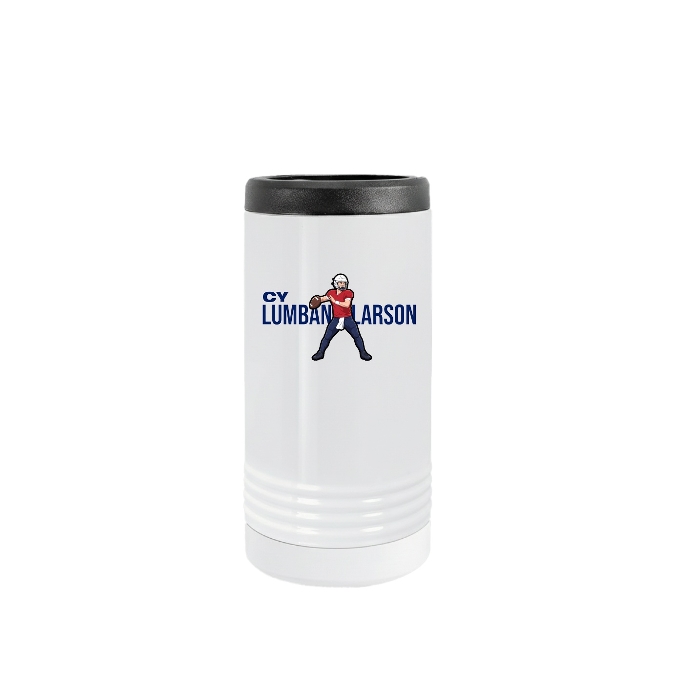 Slim Beverage Holder — Player Name in White