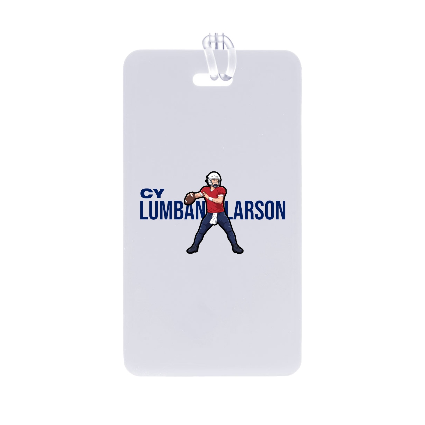 Bag Tag — Player Name in Classic