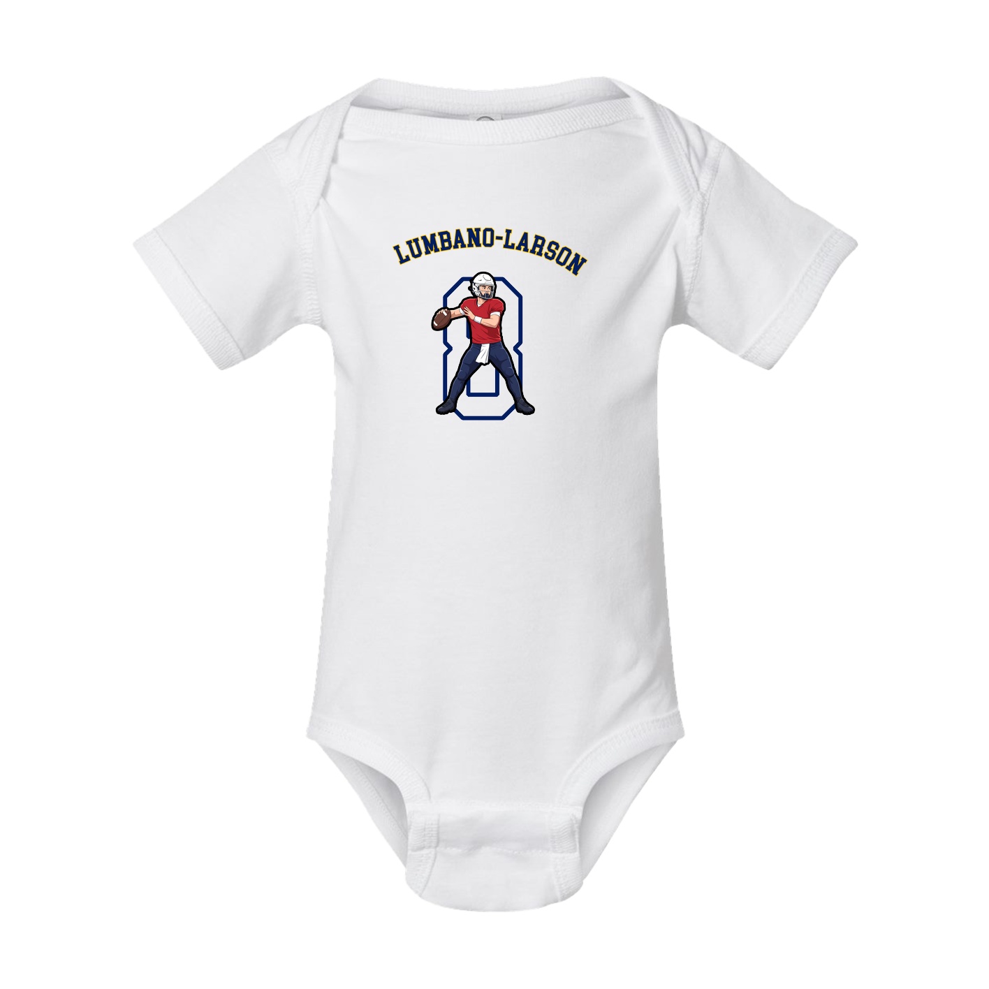 Baby Onesie — Shirsey Arch in White