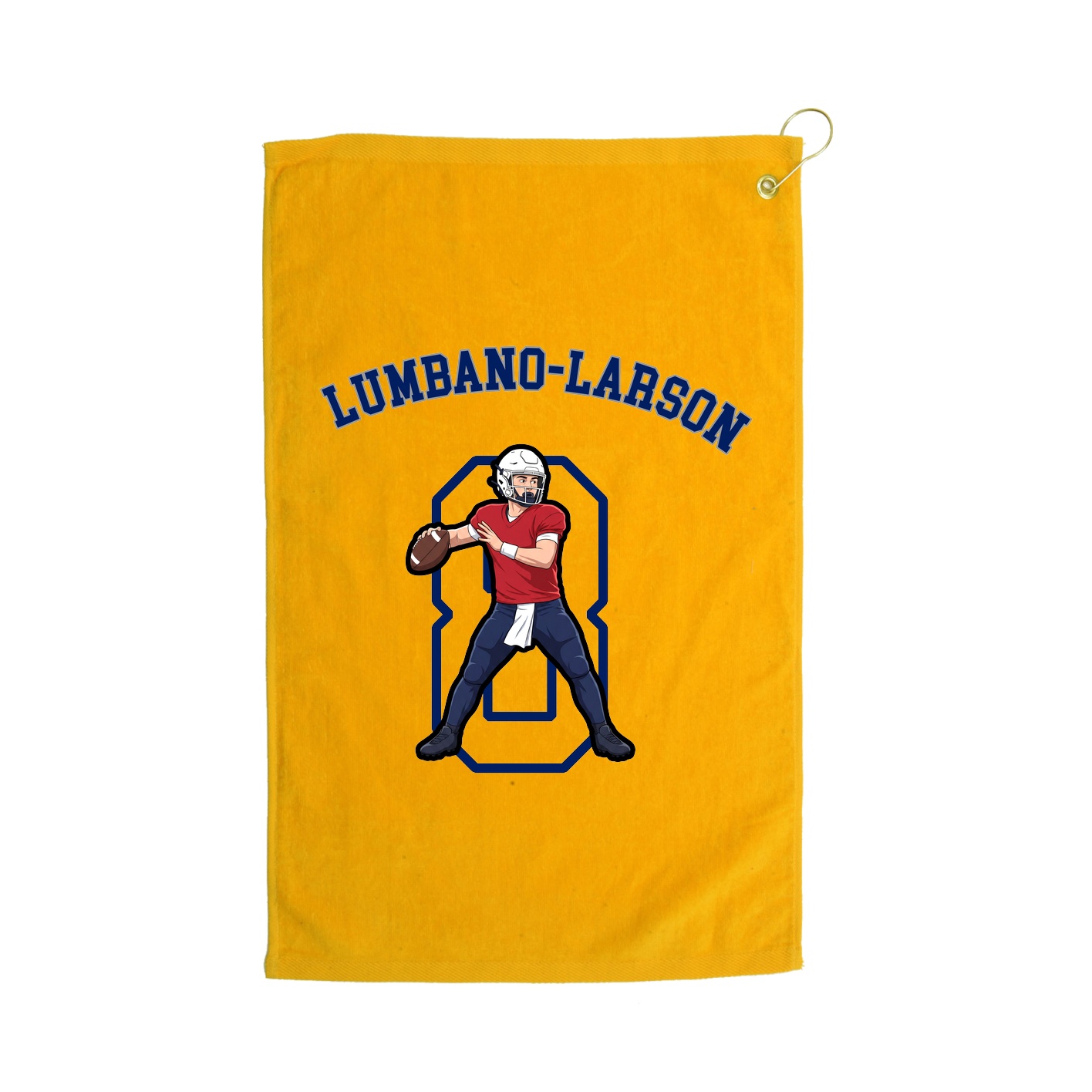 Golf Towel — Shirsey Arch in Gold