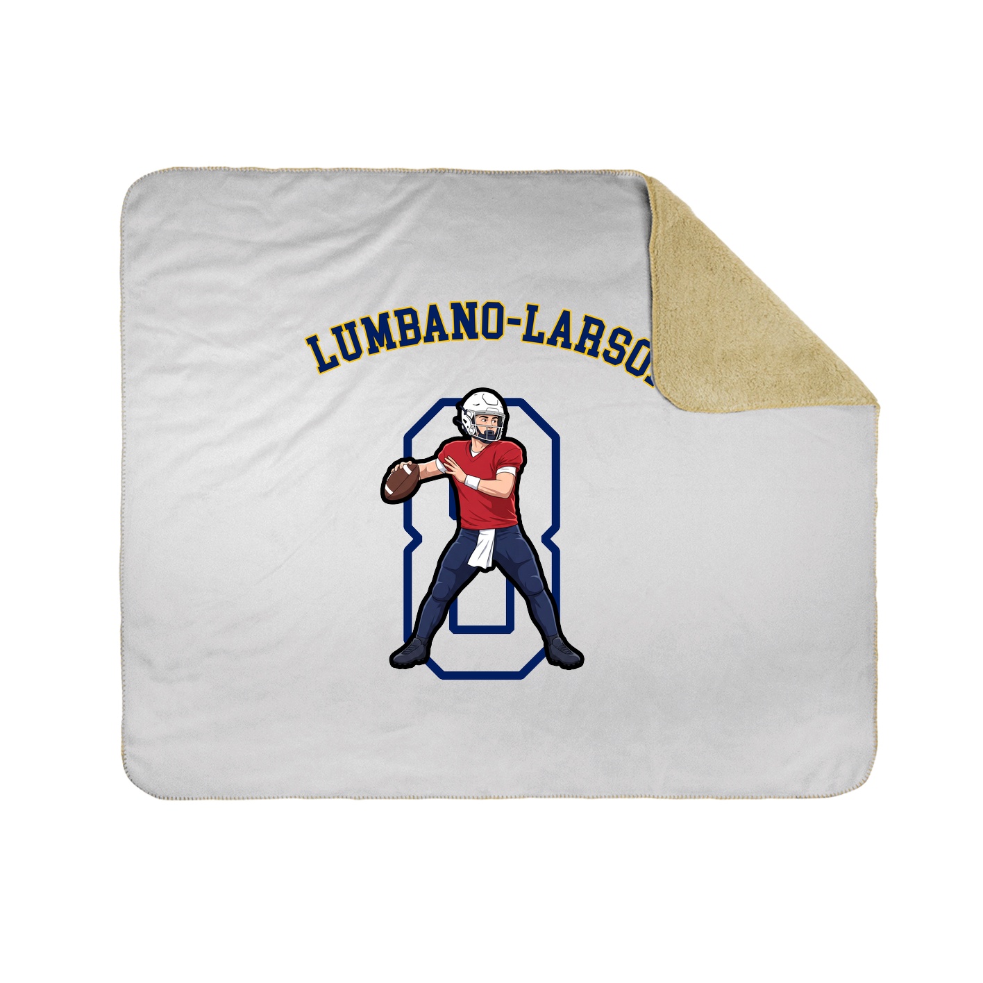 Throw Blanket — Shirsey Arch in White