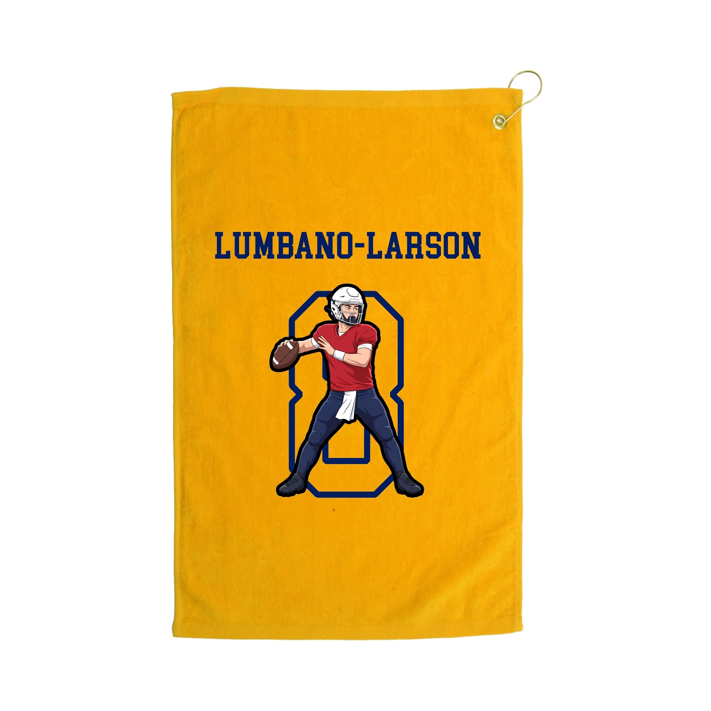 Golf Towel — Shirsey in Gold