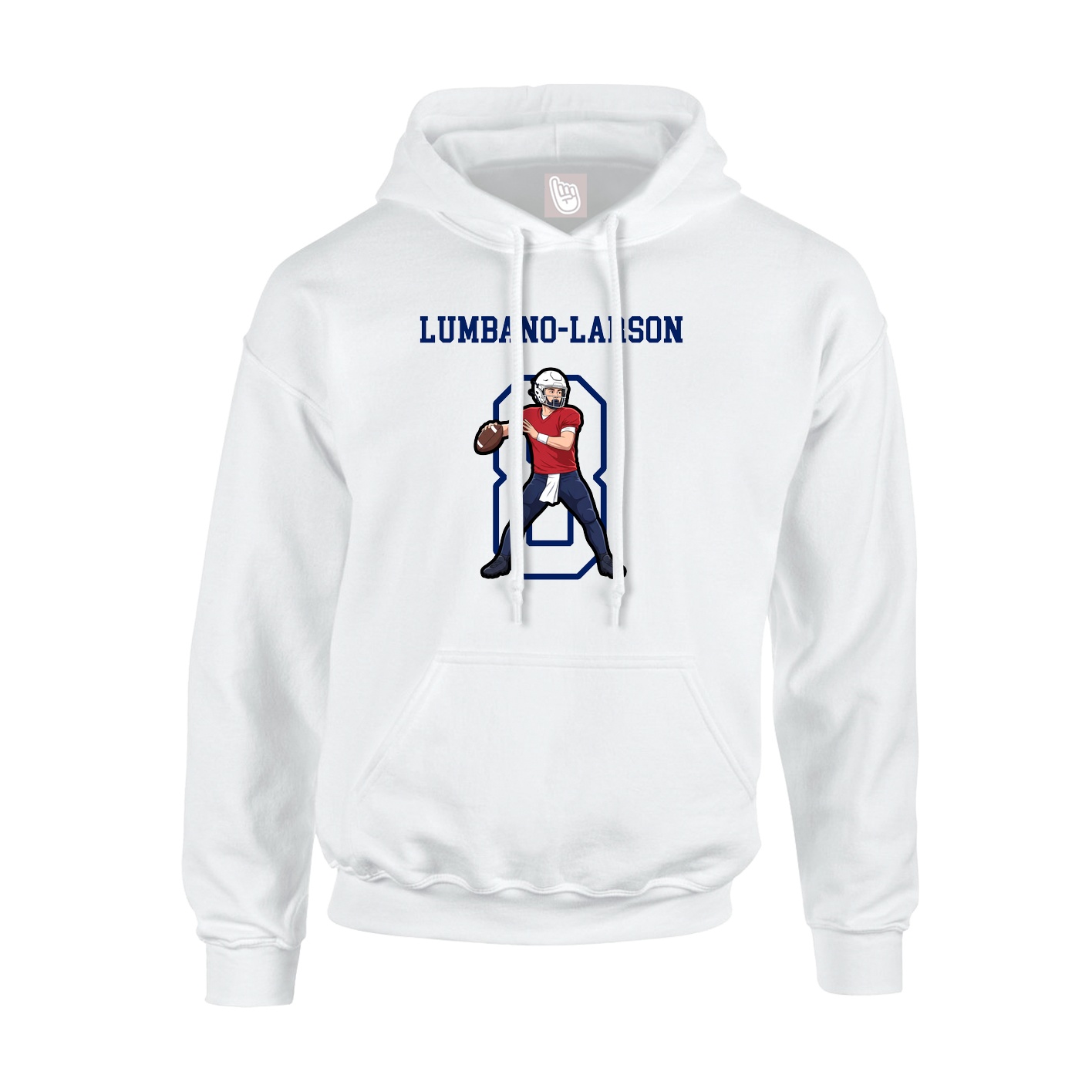 Youth Hoodie — Shirsey in White