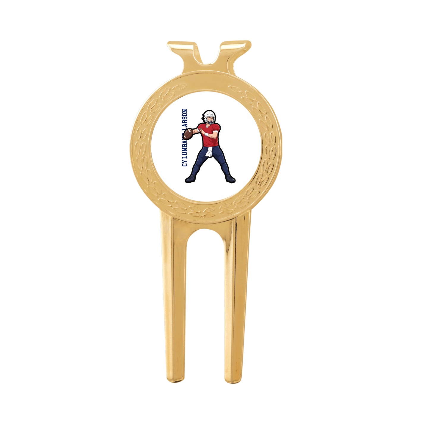 Divot Tool with Ball Marker — Name Vertical in Classic