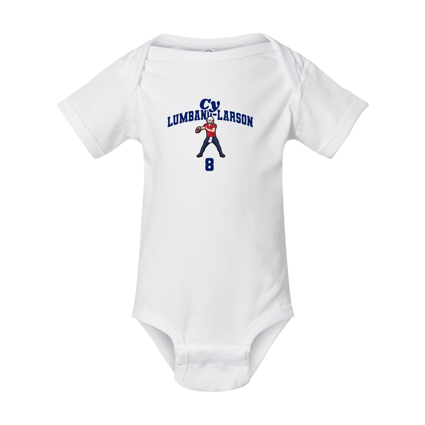 Baby Onesie — Signature Arch in White