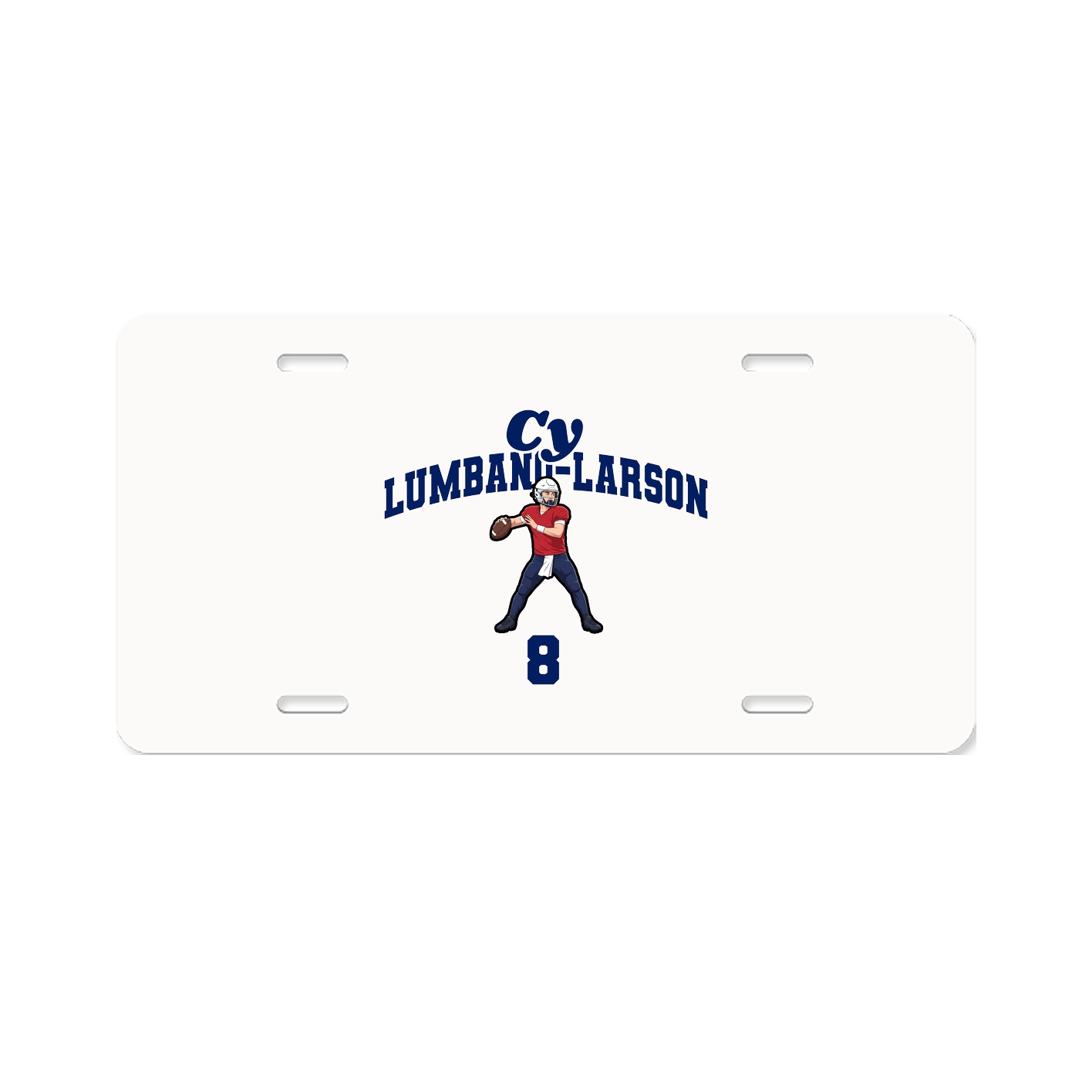 License Plate — Signature Arch in Classic