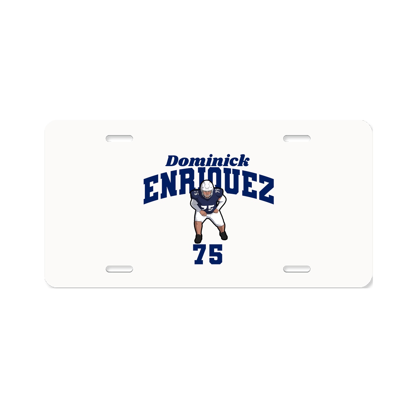 License Plate — Signature Arch in Classic