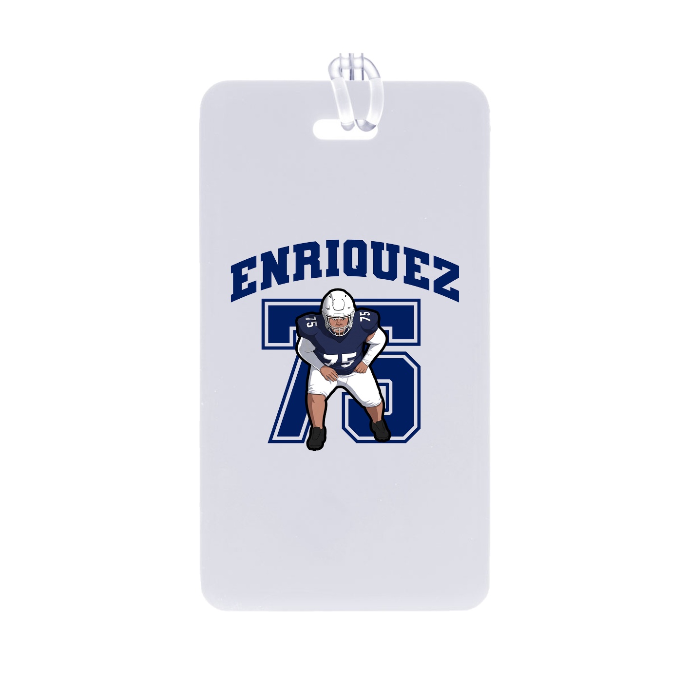 Bag Tag — Number in Classic