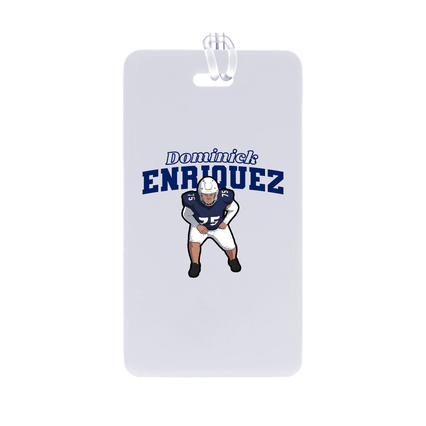 Bag Tag — Name Arch in Classic