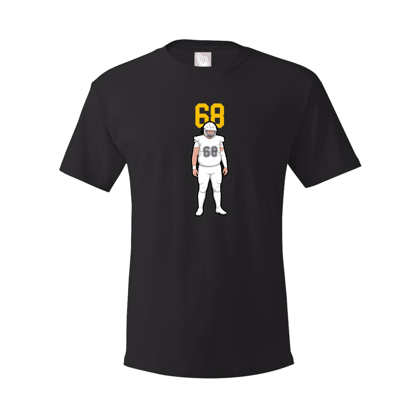 Tee — Number Top in Black