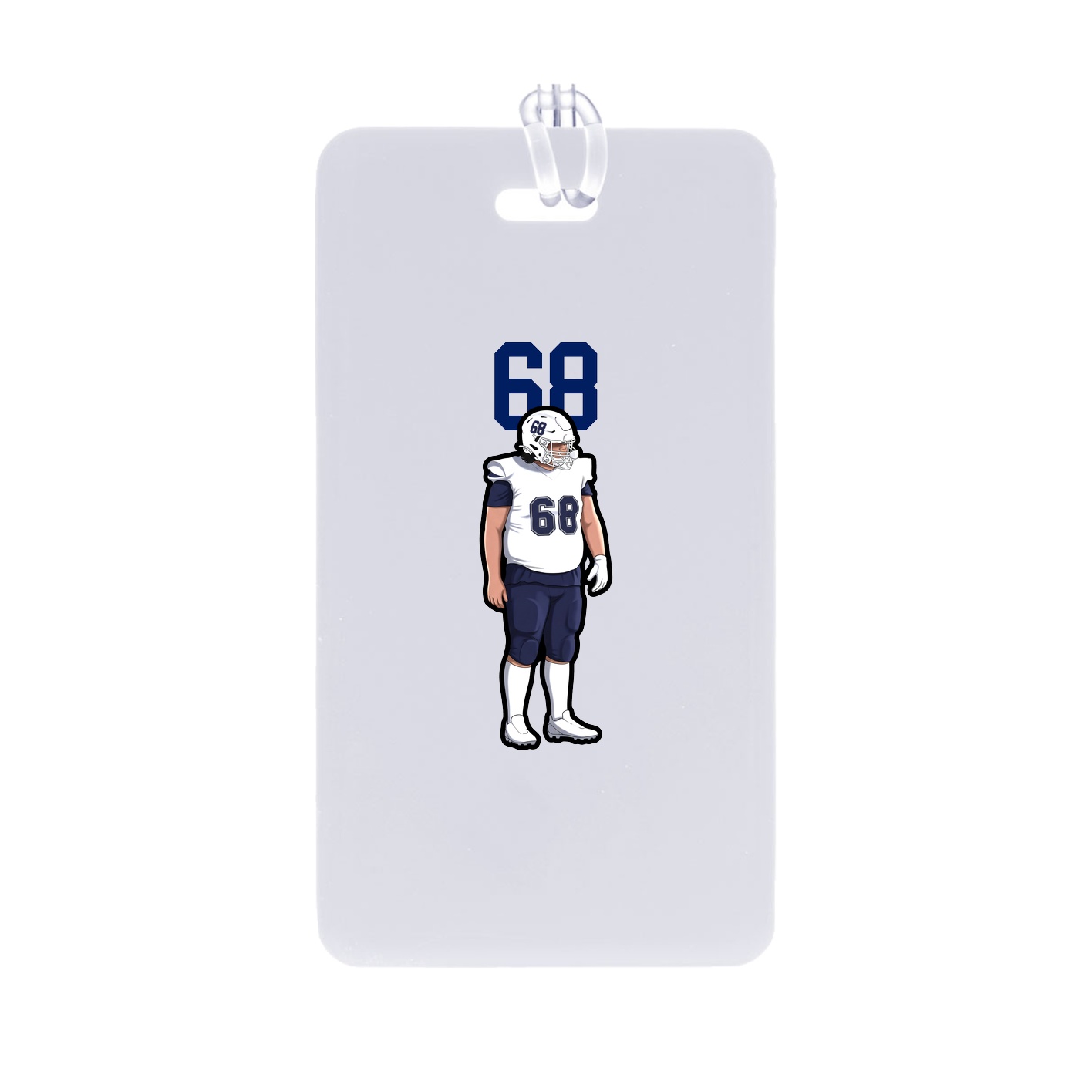 Bag Tag — Number Top in Classic