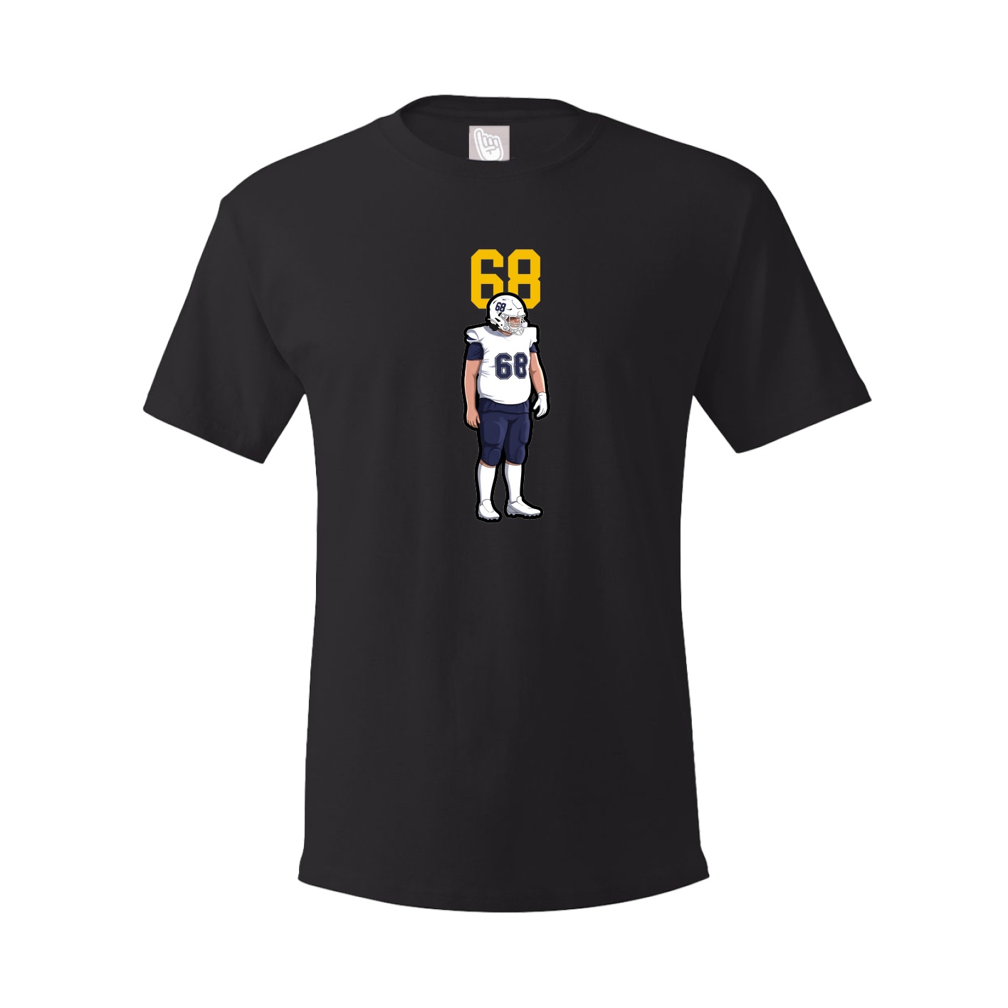 Tee — Number Top in Black