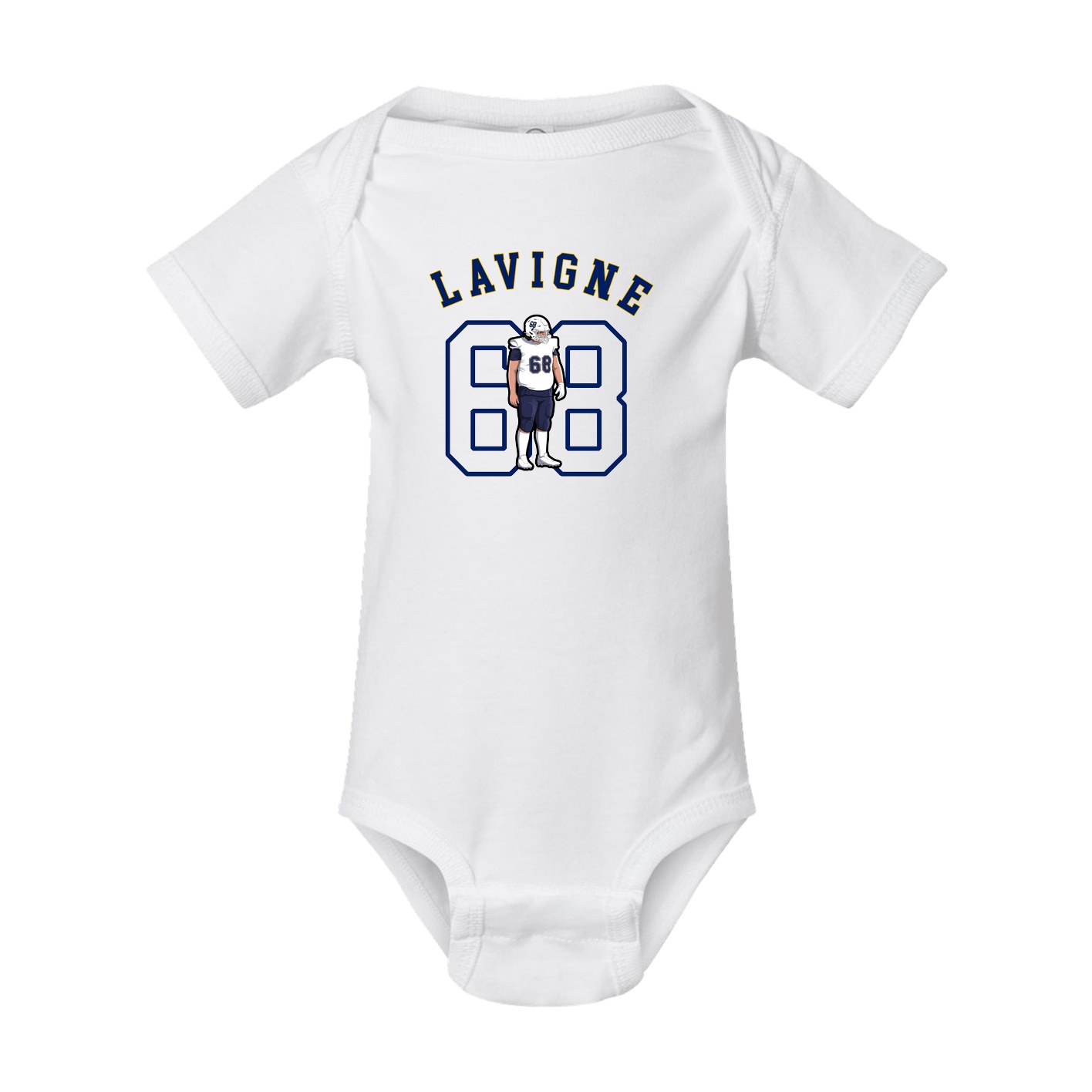 Baby Onesie — Shirsey Arch in White