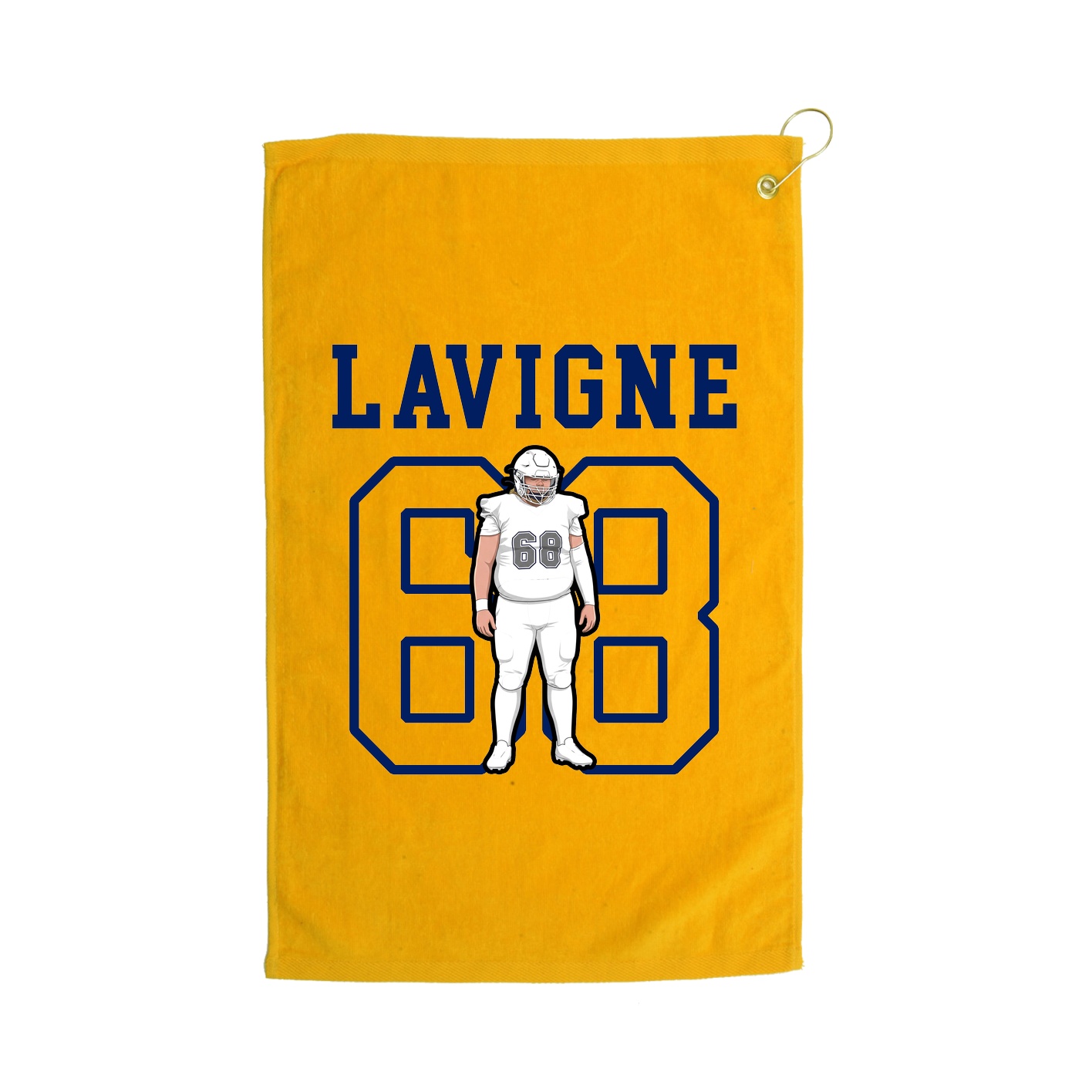 Golf Towel — Shirsey in Gold