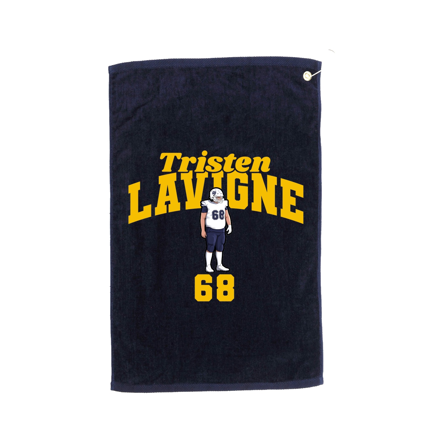 Golf Towel — Signature Arch in Navy