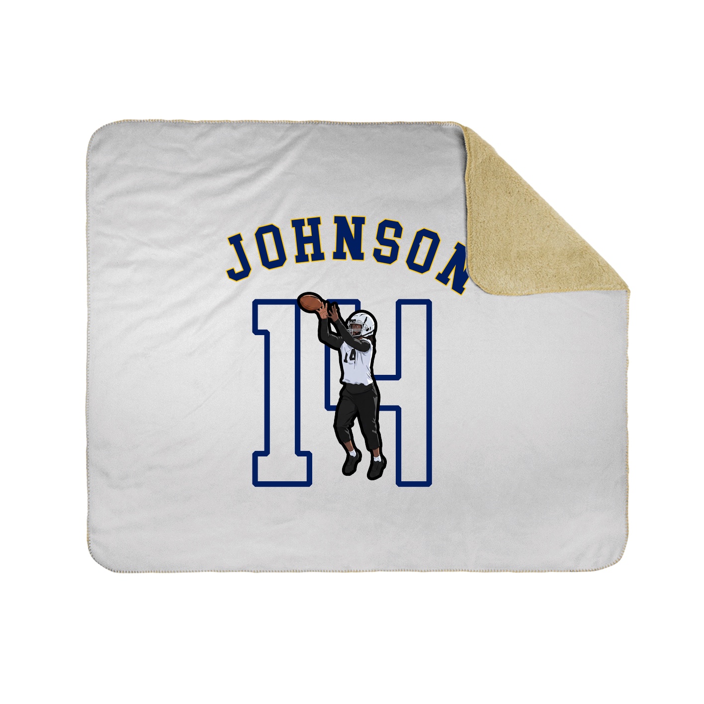 Throw Blanket — Shirsey Arch in White
