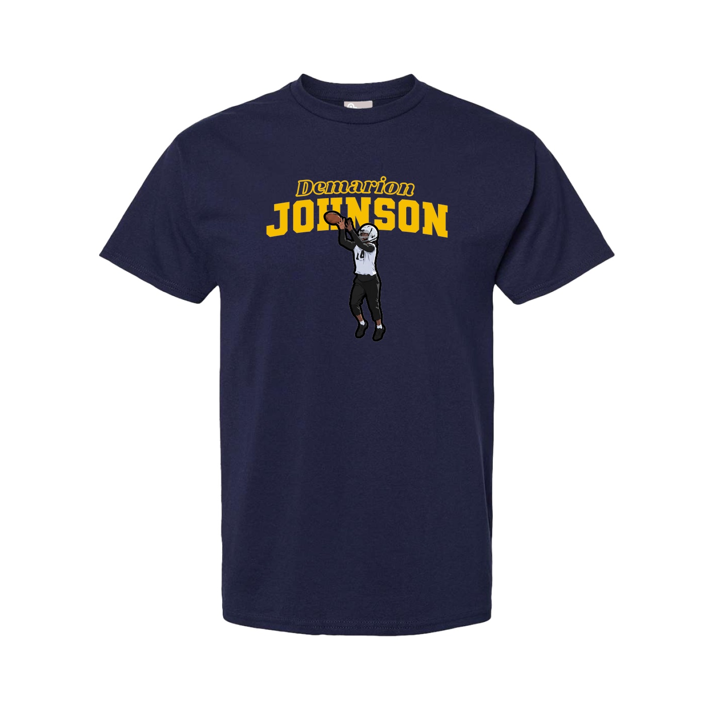 Tee — Name Arch in Navy