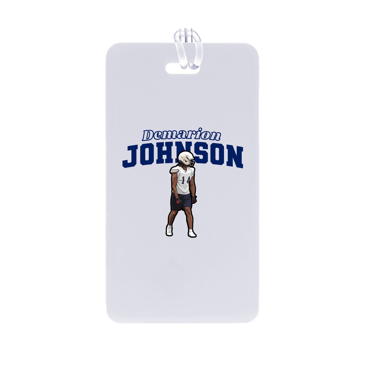 Bag Tag — Name Arch in Classic
