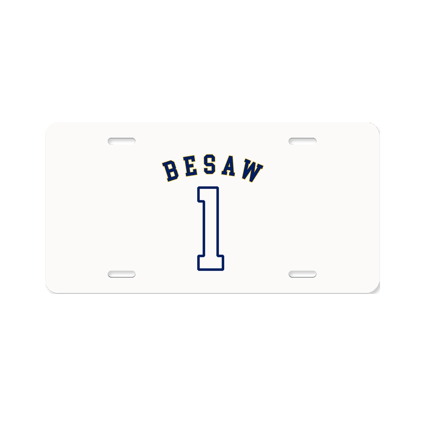 License Plate — Shirsey Arch in Classic