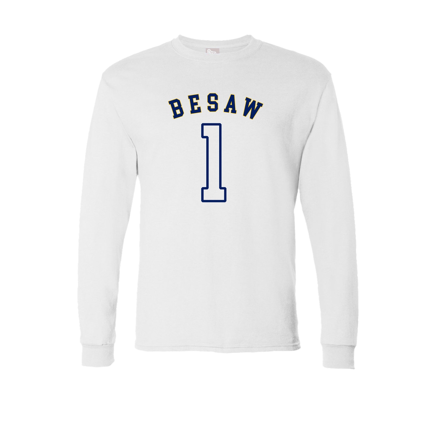 Long Sleeve Tee — Shirsey Arch in White