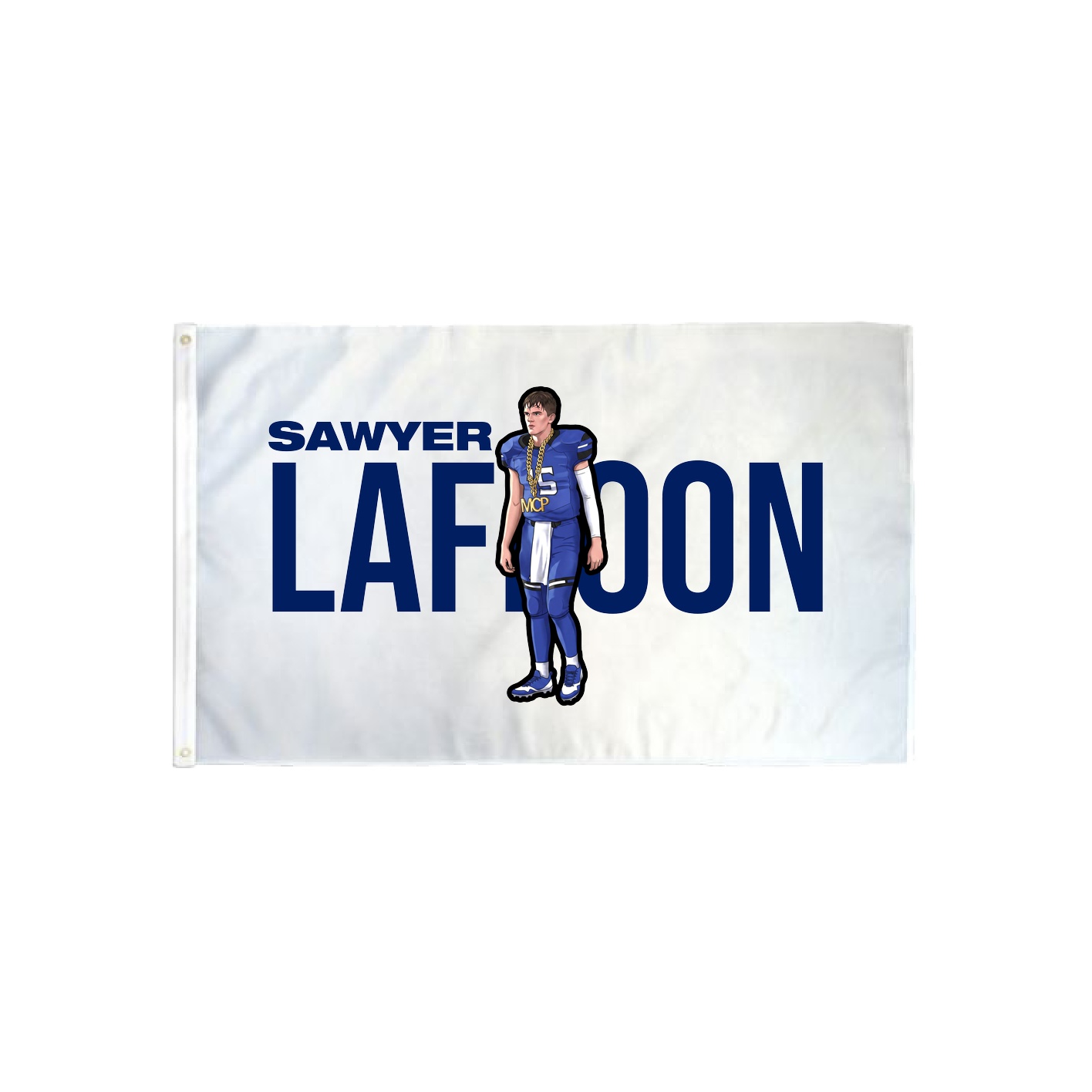 3x5 Flag — Player Name in Classic