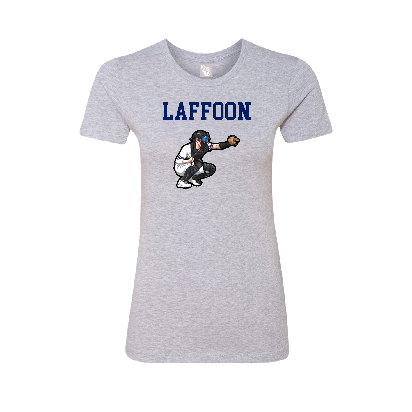 Fitted Women's Tee — Shirsey in Grey