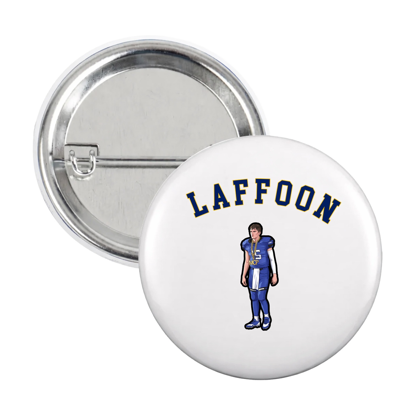 Game Day Button — Shirsey Arch in White