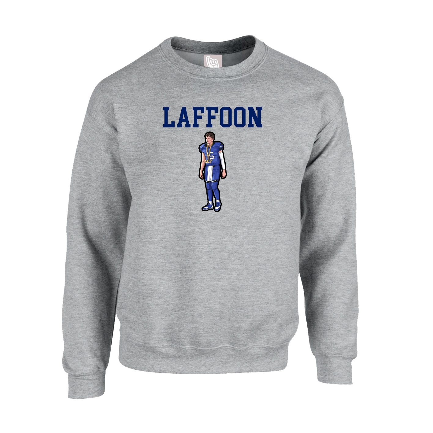 Fleece Crew — Shirsey in Grey