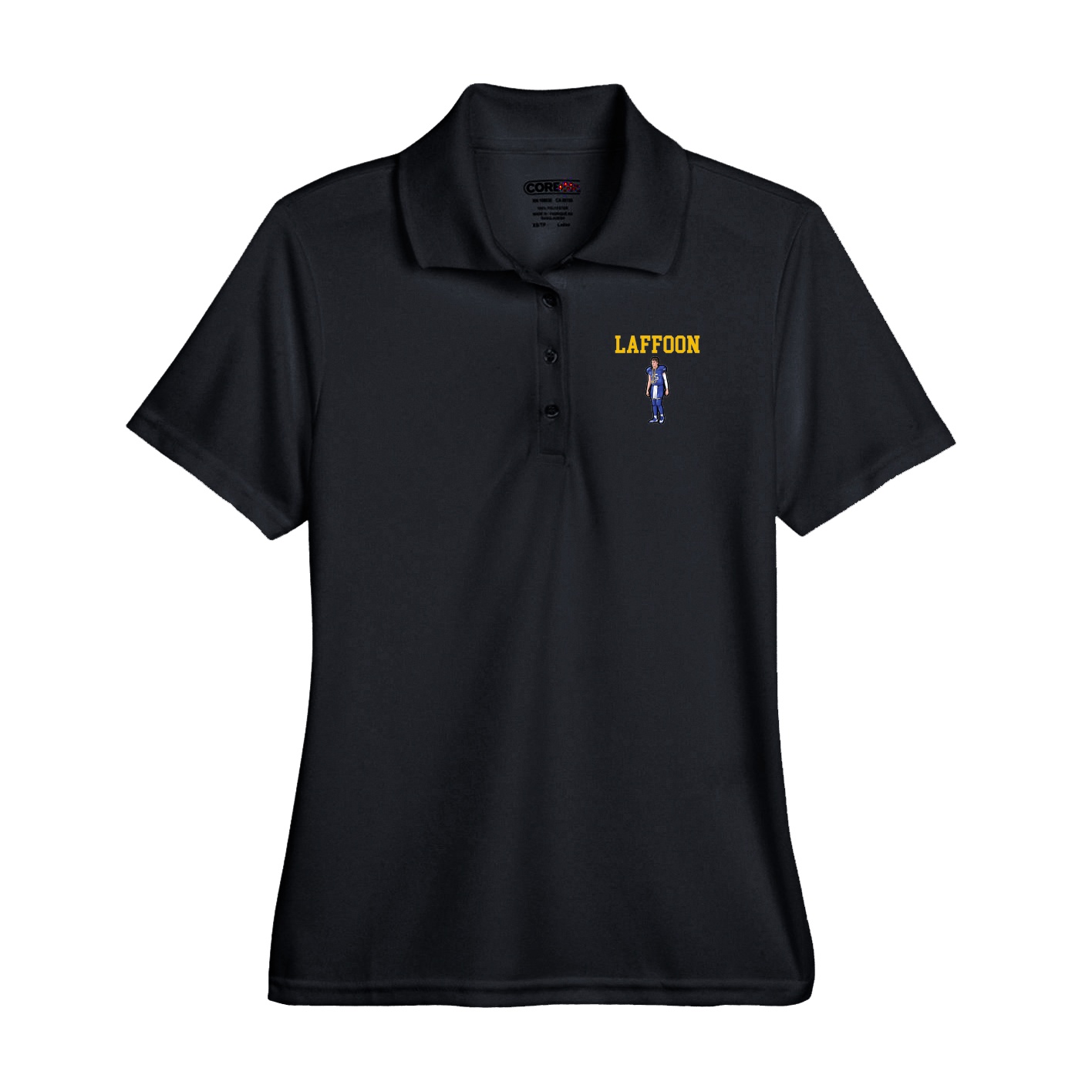 Performance Polo — Shirsey in Black