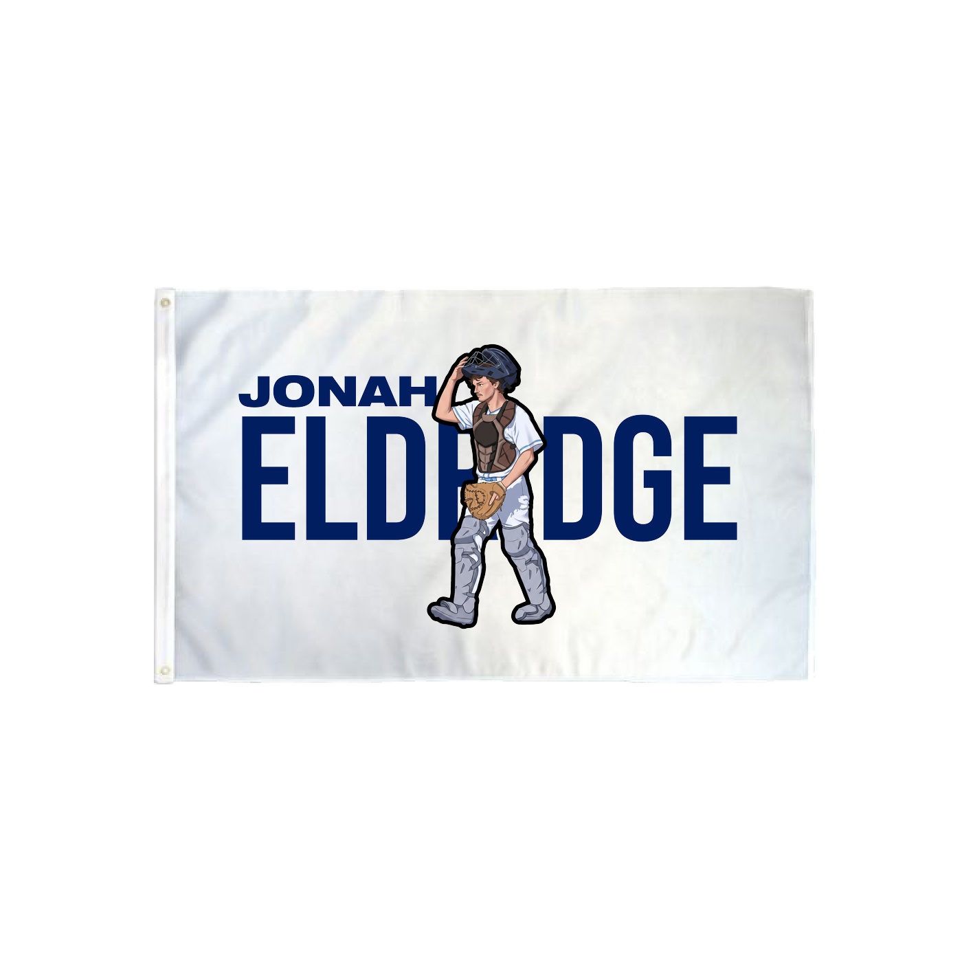 3x5 Flag — Player Name in Classic