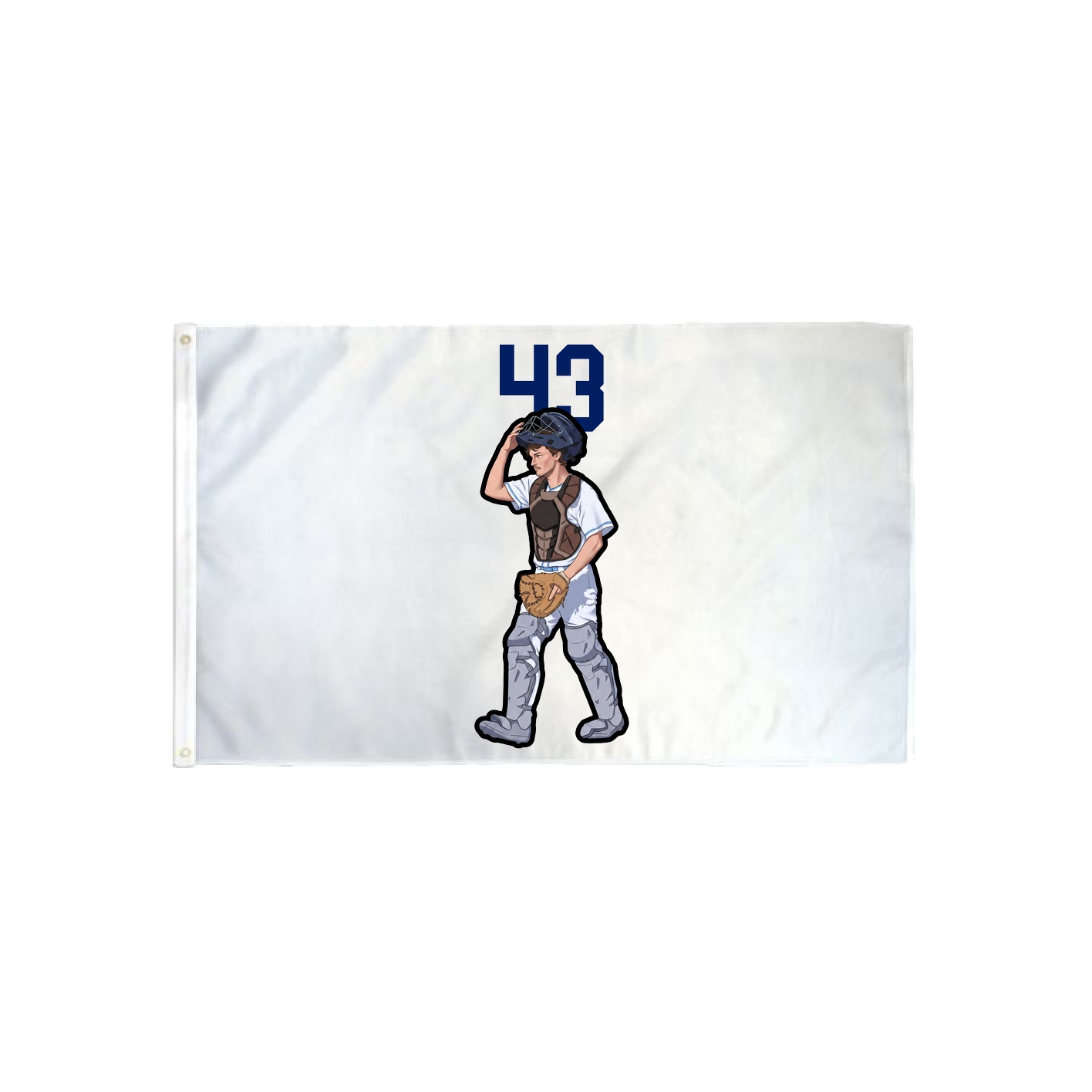 3x5 Flag — Number Top in Classic