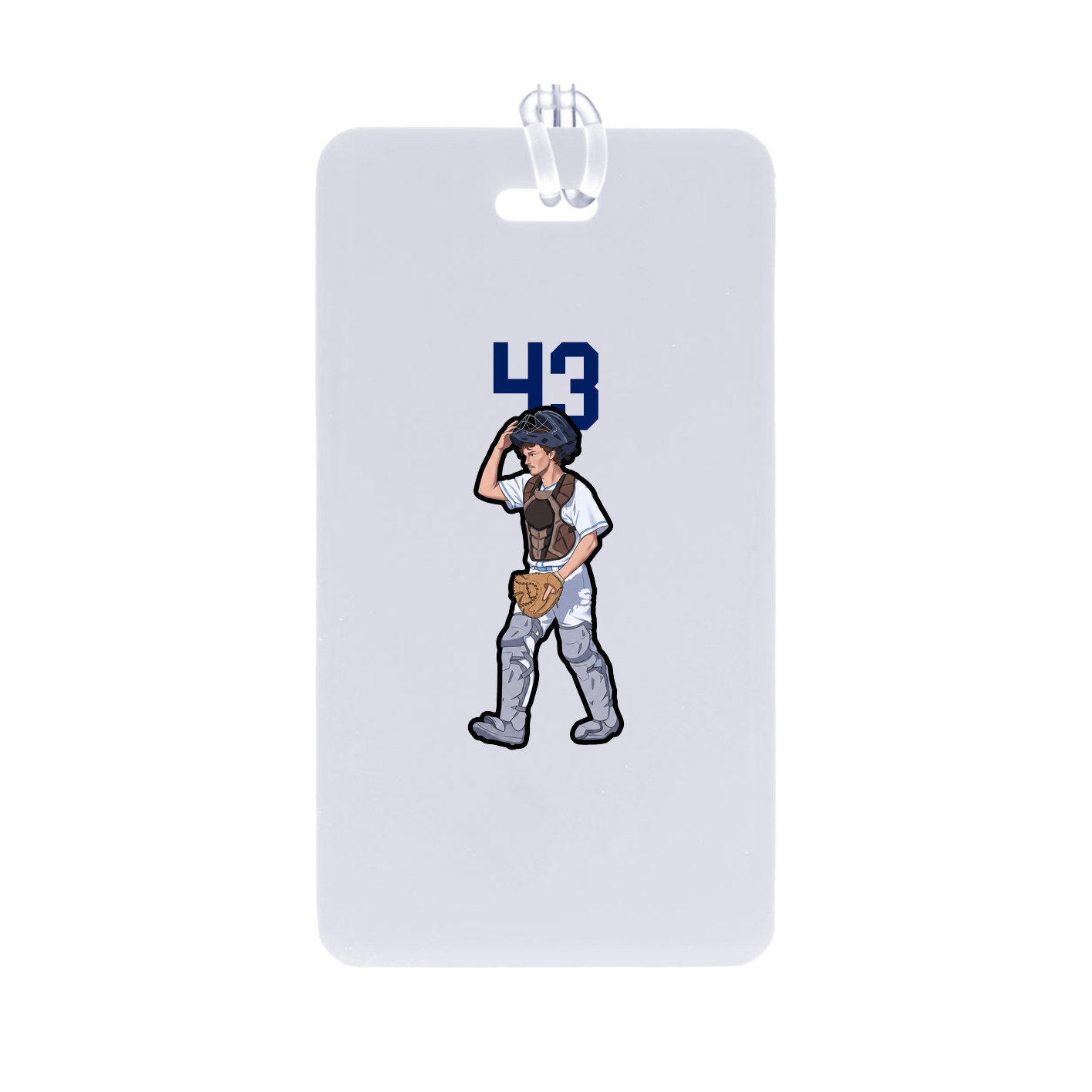 Bag Tag — Number Top in Classic