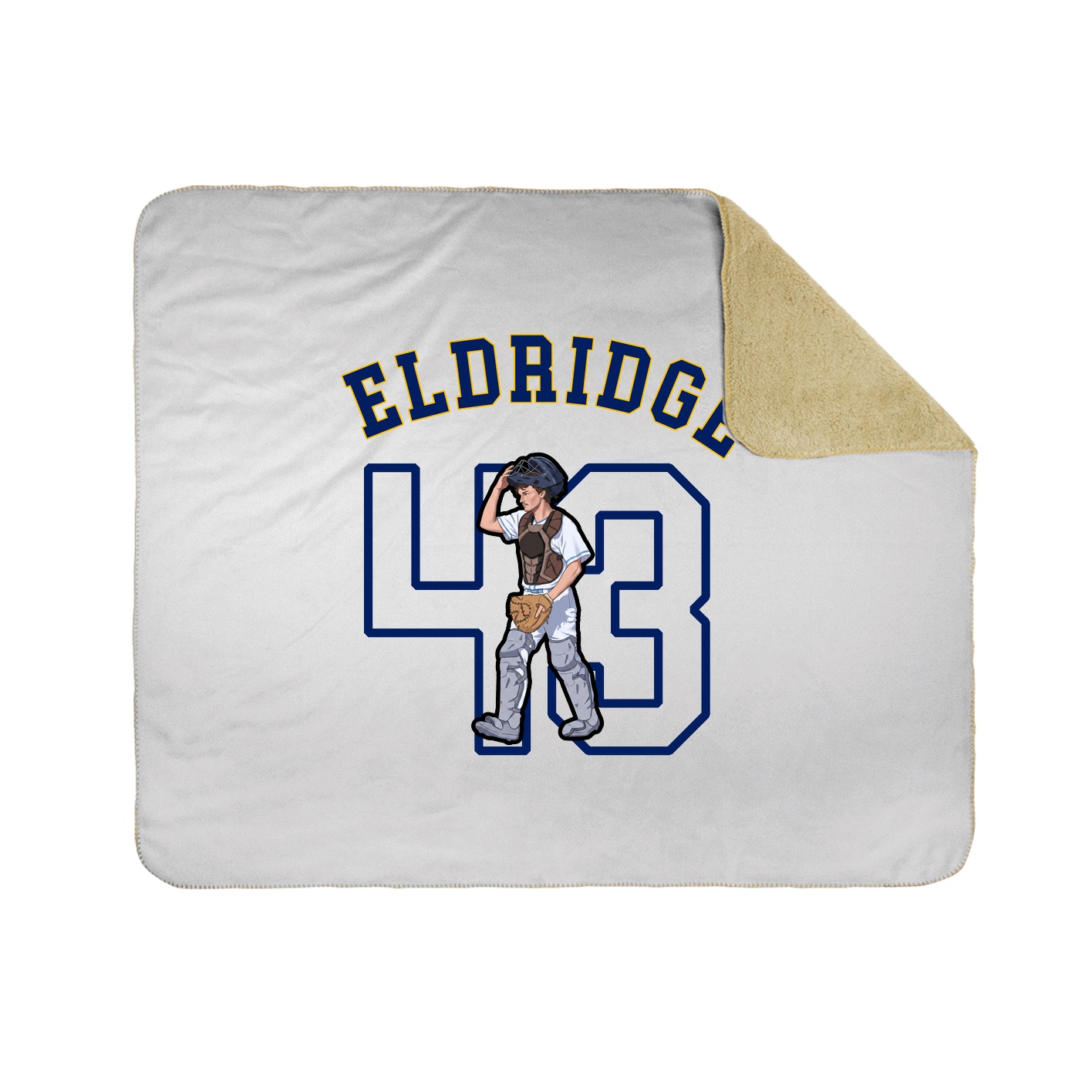 Throw Blanket — Shirsey Arch in White