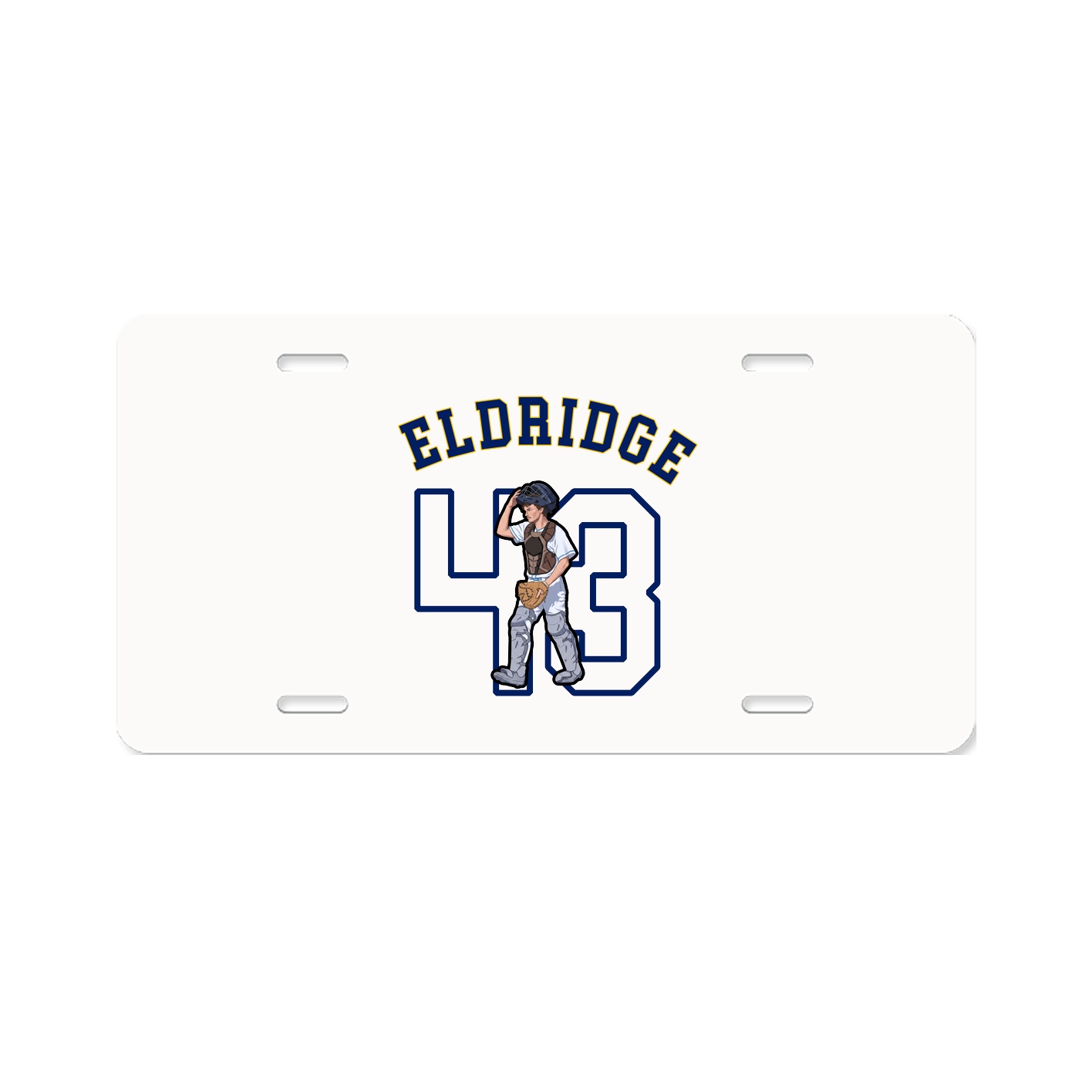 License Plate — Shirsey Arch in Classic