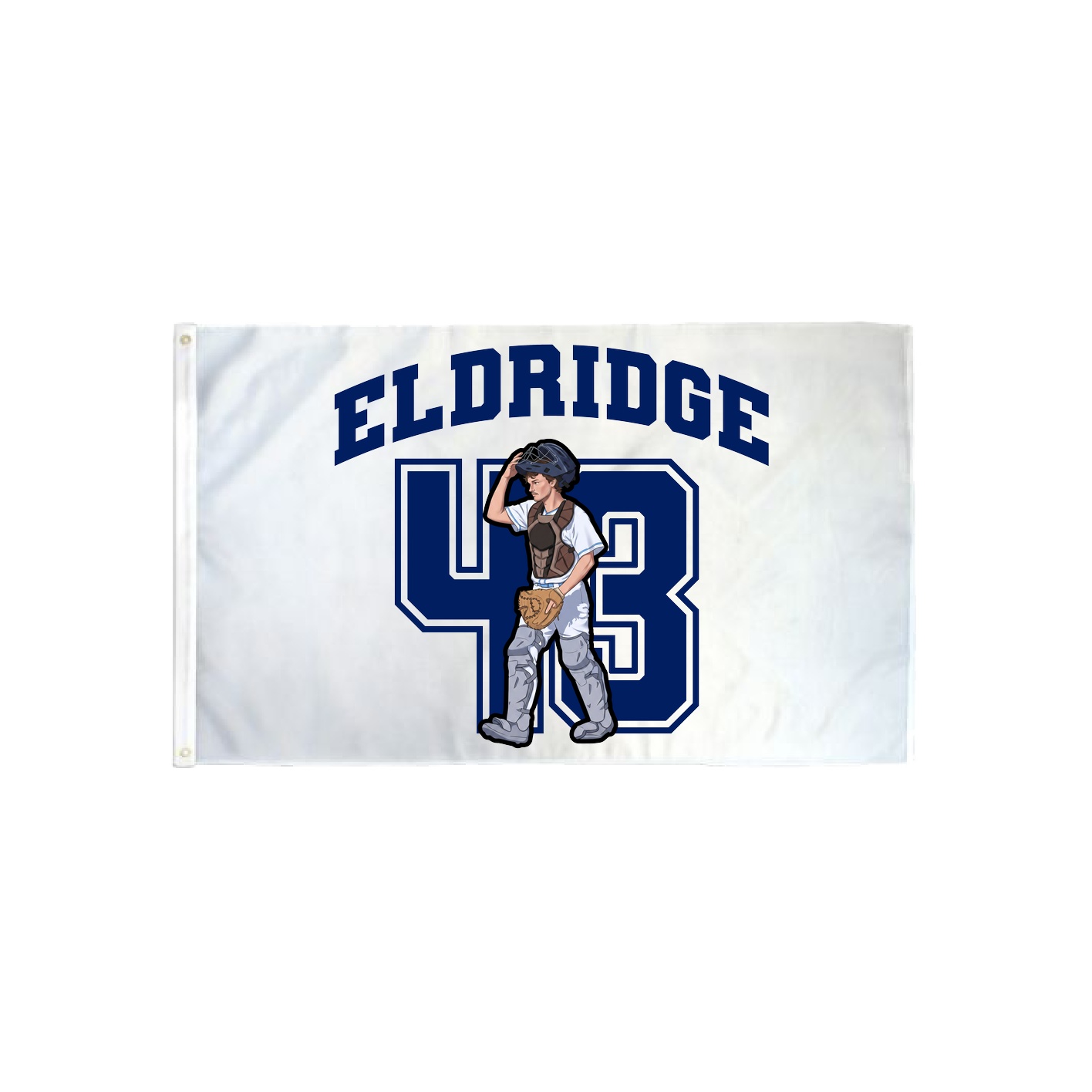 3x5 Flag — Number in Classic